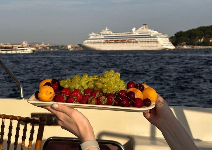 Istanbul: Small-Group Luxury Yacht Sunset Cruise w/ Snacks - The Audio Guide Versus a Live Guide