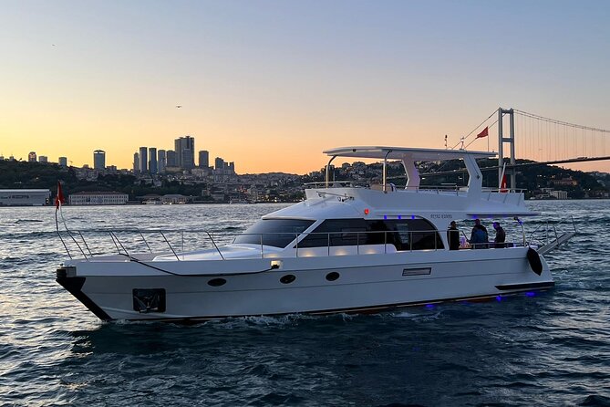 Istanbul: Small-Group Yacht Cruise with Snacks, Sunset or Daytime - The included food and drink