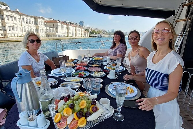 Istanbul Sunset Cruise by the Luxury Yacht - Rumeli Fortress and the narrow Bosphorus