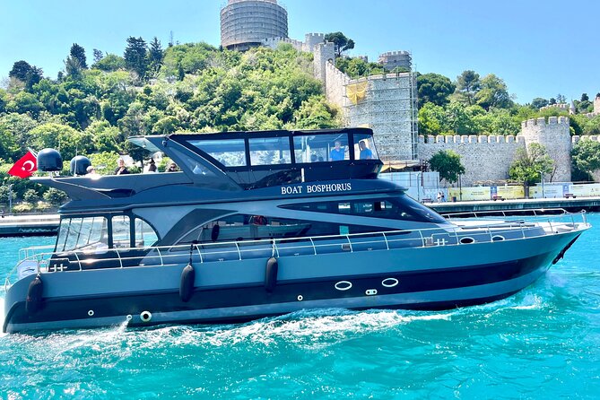 Istanbul Sunset Cruise by the Luxury Yacht - Dolmabahce Palace from the Bosphorus