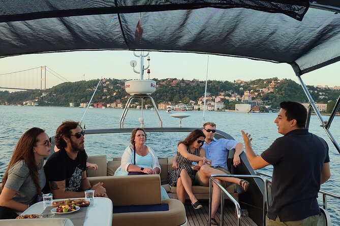 Istanbul Sunset Cruise on Luxury Yacht - Guided Group Cruise - The Asian shore: Anadolu Hisarı, Kuleli, and Beylerbeyi