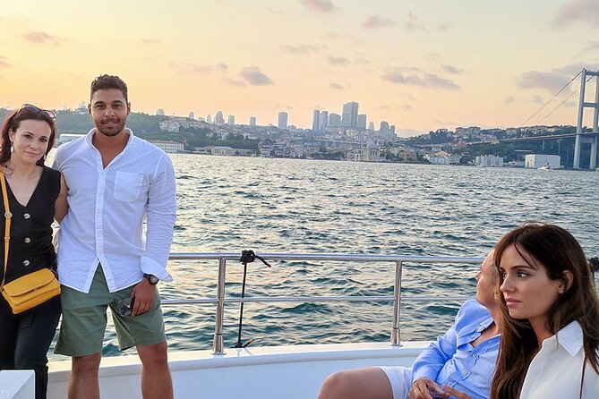 Istanbul Sunset Cruise With Luxury Yacht On Bosphorus - Rumeli Fortress and the narrowest part of the strait