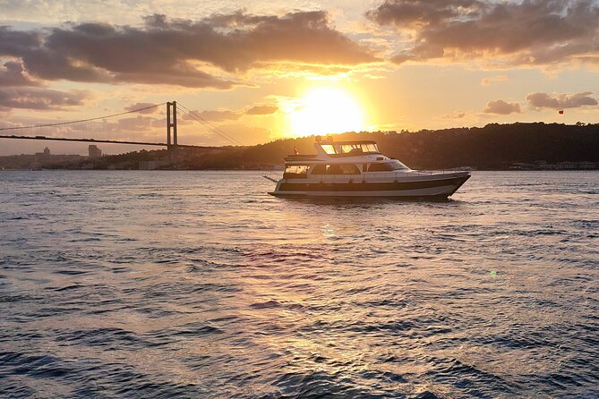 Istanbul Sunset Cruise With Luxury Yacht On Bosphorus - The Maiden’s Tower at the end of the route