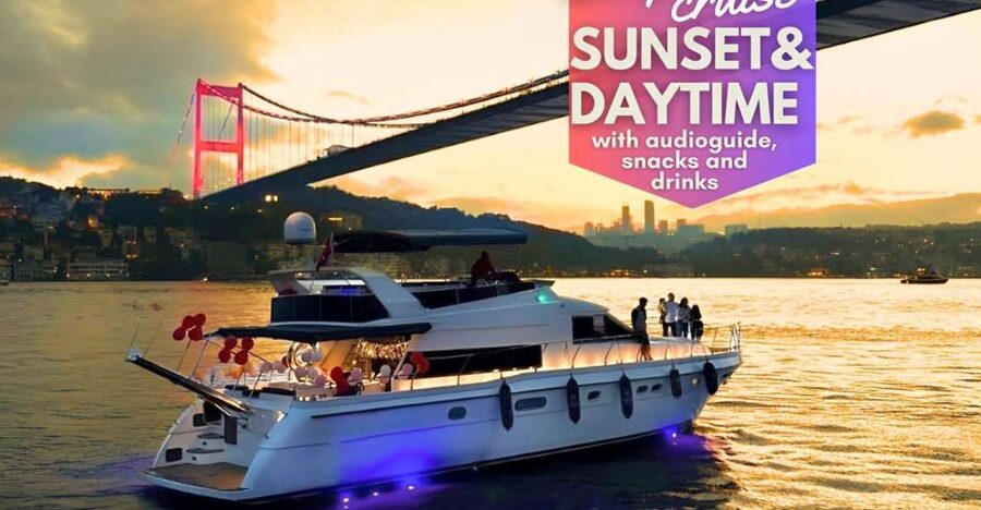 Istanbul: Sunset or Day Small-Group Yacht Cruise with Snacks - Snacks, drinks, and the level of service