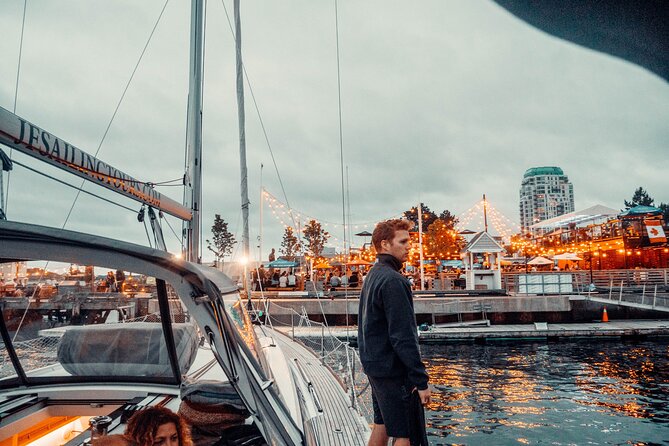 JFarwell Moonlight Yacht Cruise from Halifax Waterfront - Staying warm after sunset
