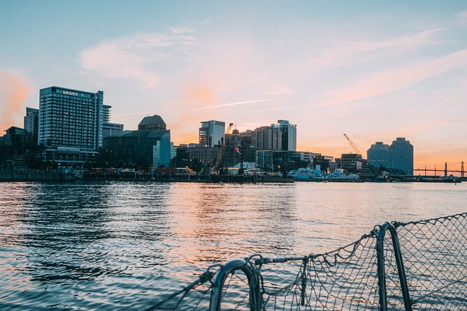 JFarwell Private Yacht Wine & Cheese Sunset Sail - Leaving Lower Water Street for the harbor