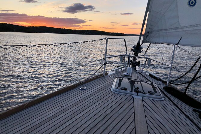 JFarwell Sunset Wine and Cheese Yacht Sailing - Comfort, clothing, and the motion of the boat