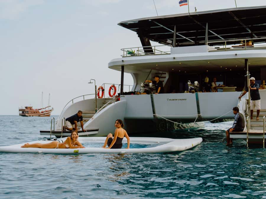 Krabi: 4 Island Premium Yacht with Snorkeling & Clear Kayak - Ko Poda brings the water activities