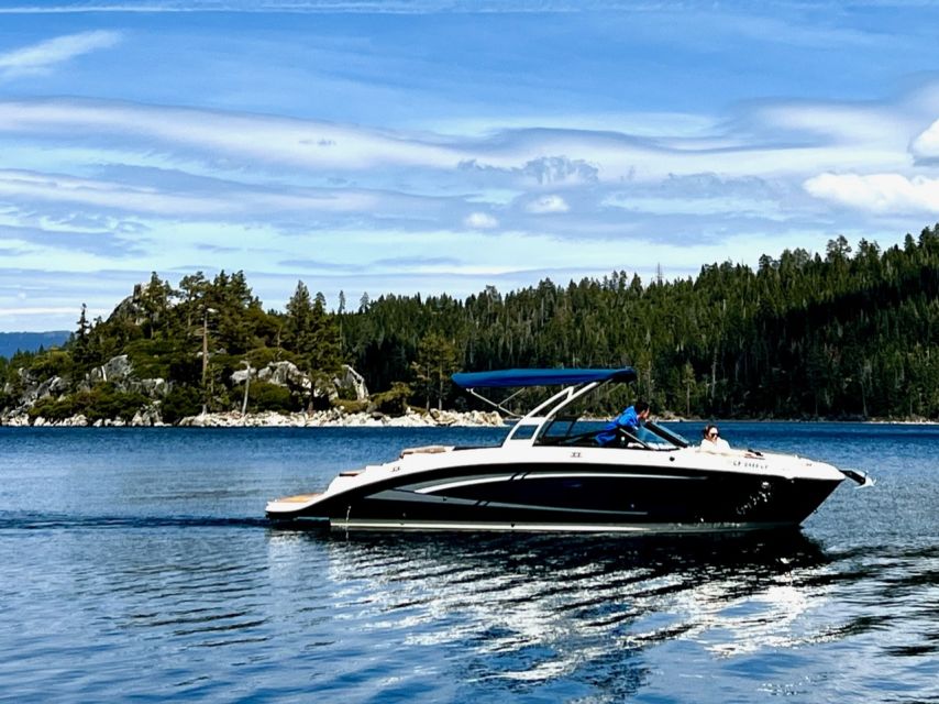 Lake Tahoe: Lakeside Highlights Yacht Tour - D.L. Bliss State Park and the cliffside route