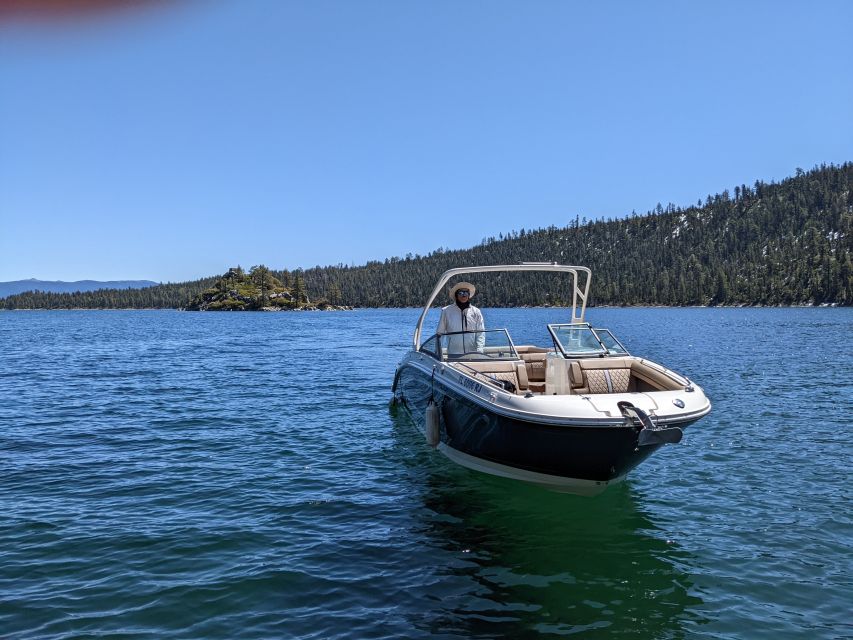 Lake Tahoe: Lakeside Highlights Yacht Tour - Emerald Bay, Fannette Island, and Eagle Falls
