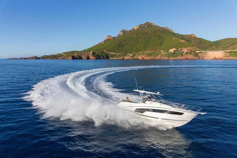 Latchi: Private Yacht Charter on Latchi Oasis - Leaving Latchi Harbour for the Akamas
