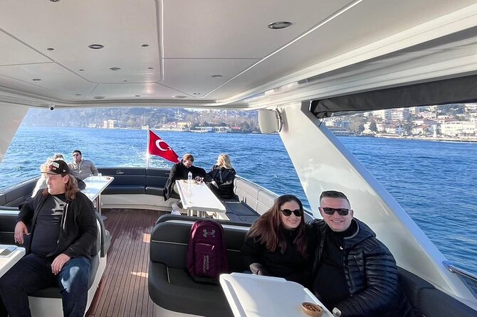Luxury Bosphorus Yacht Tour – Asian Side Stop & Exploration - Setting off from Kabataş