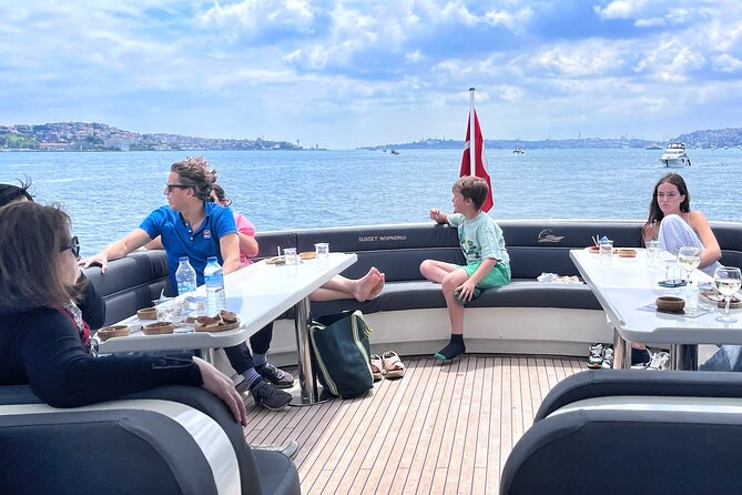 Luxury Bosphorus Yacht Tour – Asian Side Stop & Exploration - Rumeli Fortress and the narrowest waterway