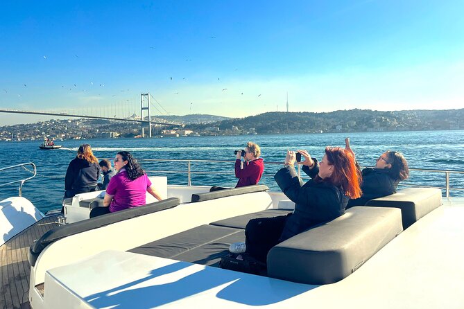 Luxury Bosphorus Yacht Tour – Asian Side Stop & Exploration - Dolmabahçe and the palace waterfront