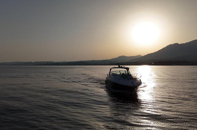 Luxury Motor Yacht in Estepona. Dophin spotting, swimming, etc - Swimming in a coastal cove
