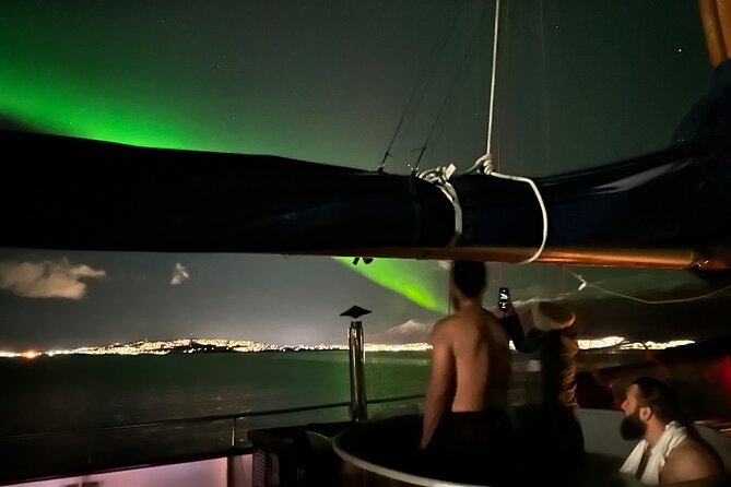 Luxury Northern Lights Yacht Cruise with Hot Tub from Tromsø - A northern lights cruise with a very different setting