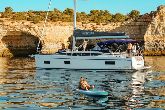 Luxury Sail Yacht Cruise in Algarve - João de Arens Beach is the main event