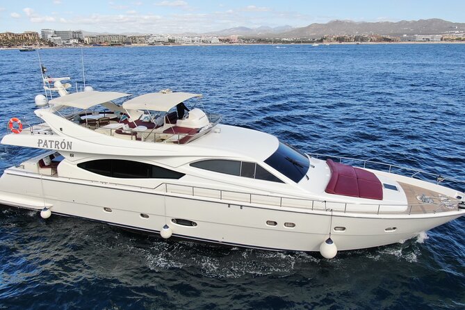 Luxury Yacht Charter in Cabo San Lucas - Ferretti 88ft. - What this Cabo yacht charter is really selling