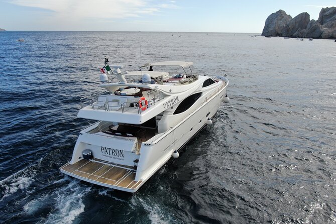 Luxury Yacht Charter in Cabo San Lucas - Ferretti 88ft. - How the $5,600 price works for different group sizes