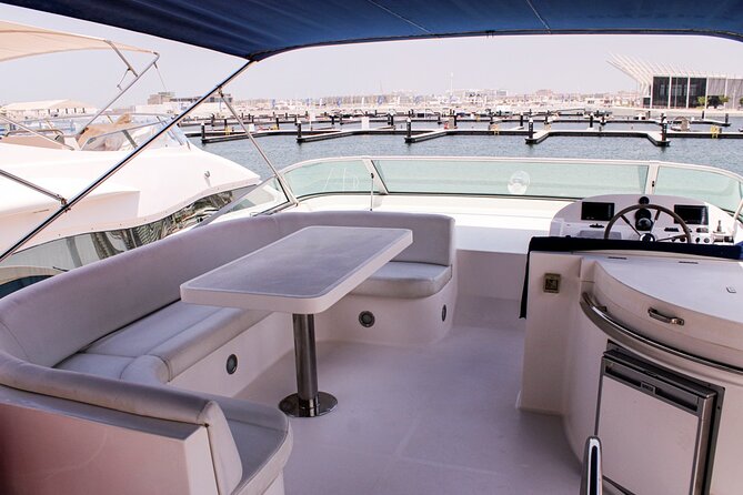 Luxury Yacht Dubai - Book 56 ft Yacht Cruise up to 24 people - Ain Dubai and Bluewaters Island