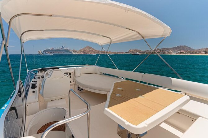 Luxury Yacht Experience in Los Cabos 45 FT - What the three-hour itinerary feels like