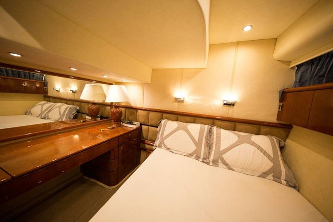 Luxury Yacht Tour Around Palm Island - Comfort aboard the 62-foot boat