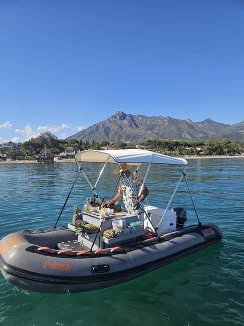 Marbella: 2-8 hour private luxury yacht cruise on a Targa37 or Targa48 - Leaving Puerto Banús on your own yacht