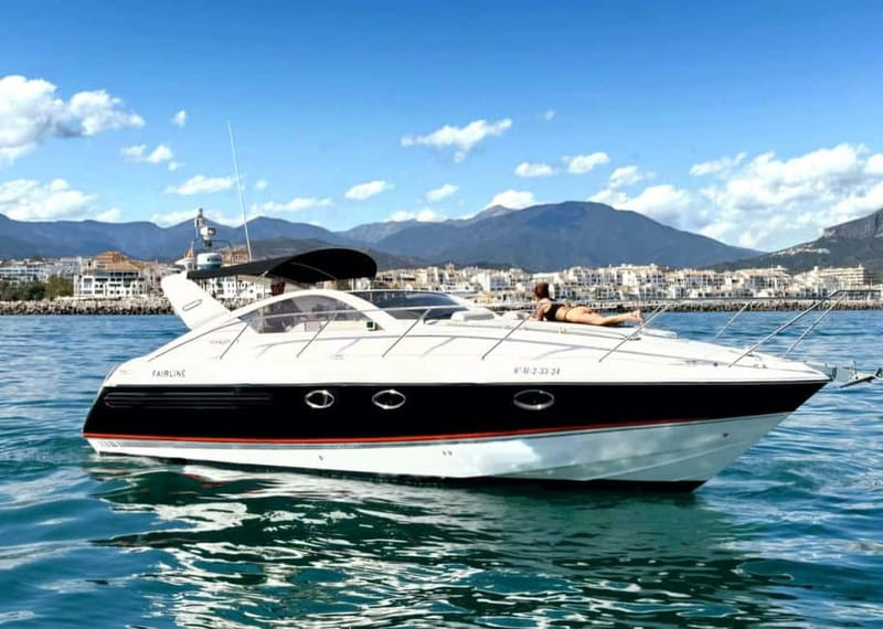 Marbella: 2-8 hour private luxury yacht cruise on a Targa37 or Targa48 - The Marbella coast from the water