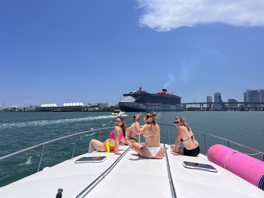 Miami Beach: Private Yacht Rental with Captain - Key points to know before you book