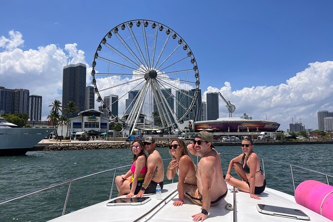 Miami Boat Rental for Day or Sunset Cruise with Captain - Indian Creek mansions and Miami’s waterfront
