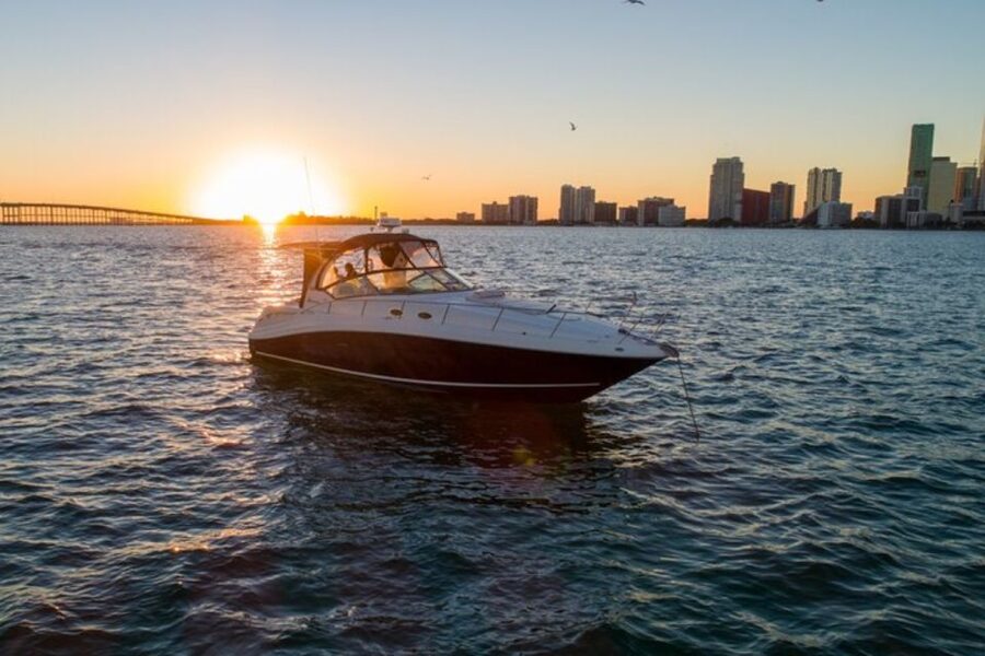 Miami: BYOB Private Yacht Cruise Play Your Own Music - Passing Miami’s Port and the Cruise Ships