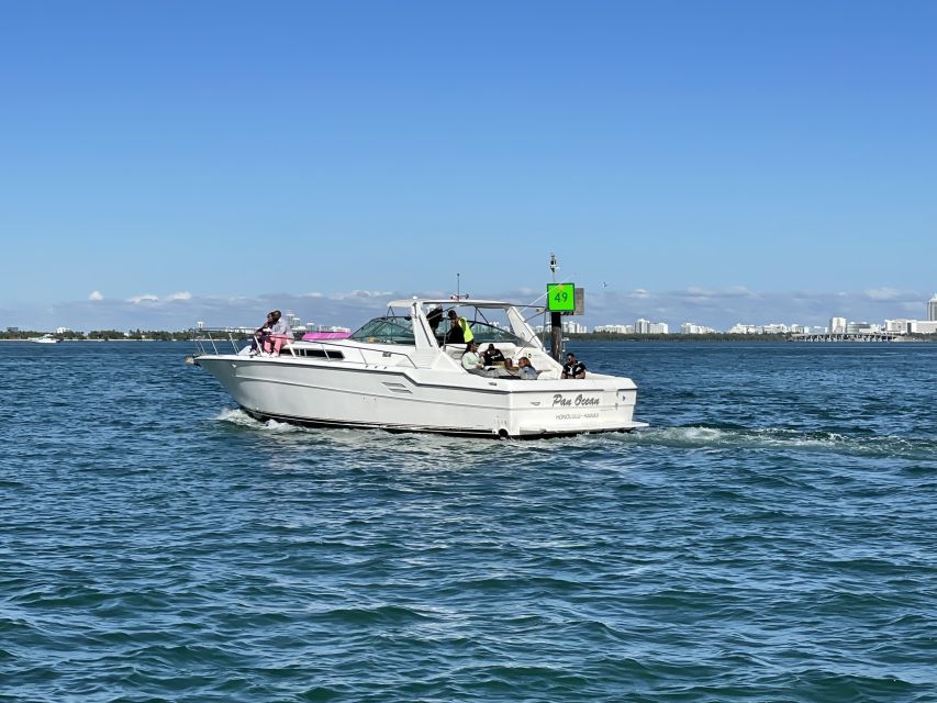 Miami: Private Yacht Rental Tour with Dolphins and Snorkel - Bringing Your Own Food, Drinks, and Music