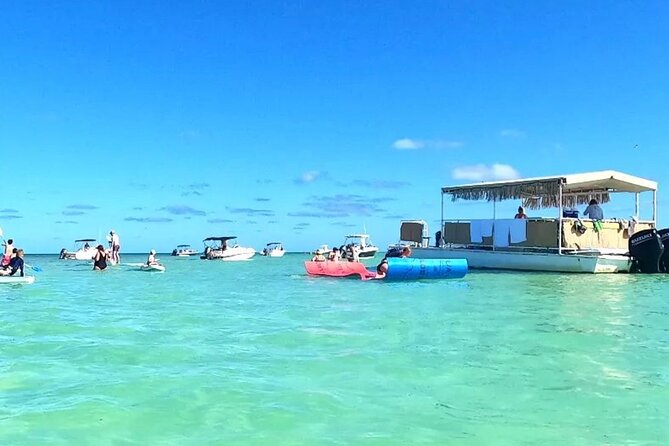 Miami: Snorkeling Adventure in Miami for Beginners Private Yacht - The private island and sandbar swimming stop