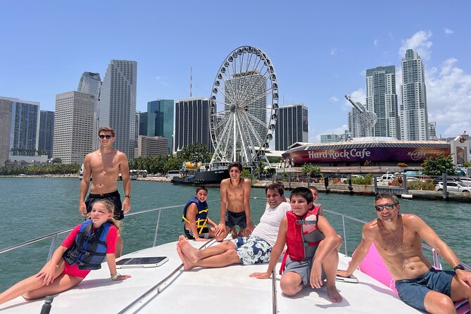 Miami Yacht Party – Discover Secret Spots w/ Captain & Drinks - Weather, cancellation, and timing