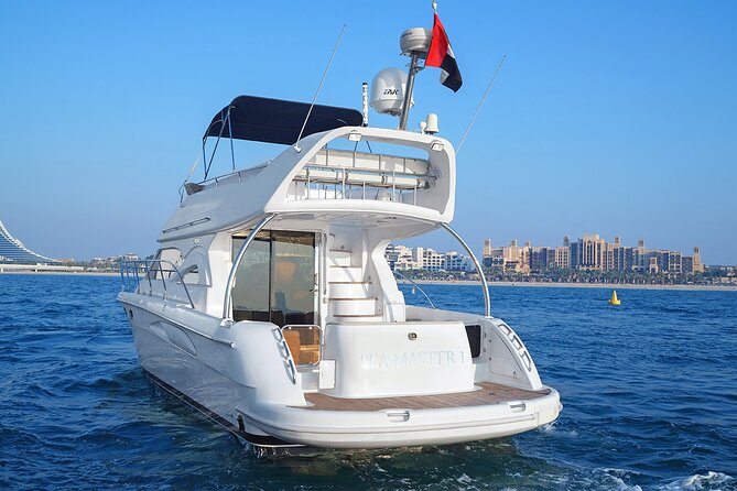 MY Cruises for Luxury Yacht Rental - Marina Walk and the Dubai Marina view
