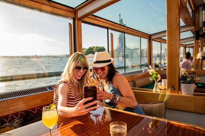 New York City Sunset Cruise on a Yacht - The Statue of Liberty at Close Range