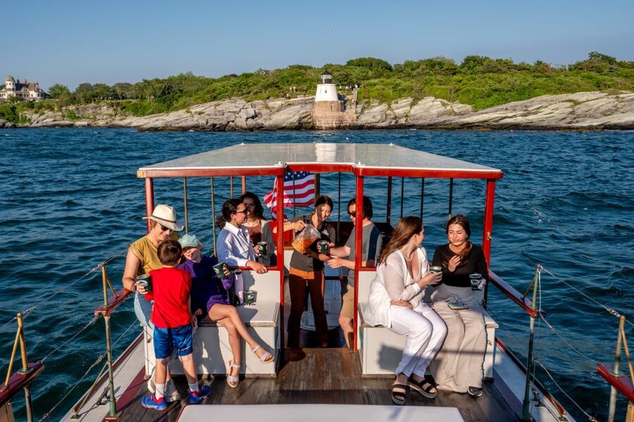 Newport: Yacht Sightseeing Cruise - Boarding Rum Runner II