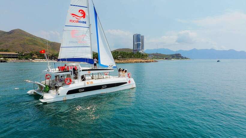 Nha Trang: VIP YACHT TOUR ( BBQ, Water activities) - The yacht ride and first impressions