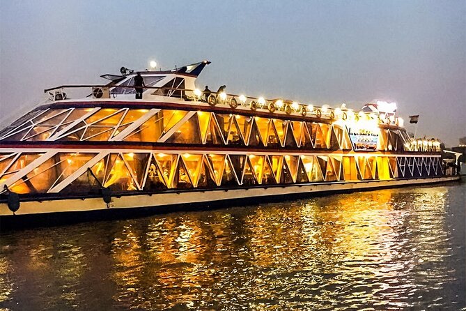 Nile River Dinner Cruise on a Yacht with Open Buffet - Drinks are not included and can change the value