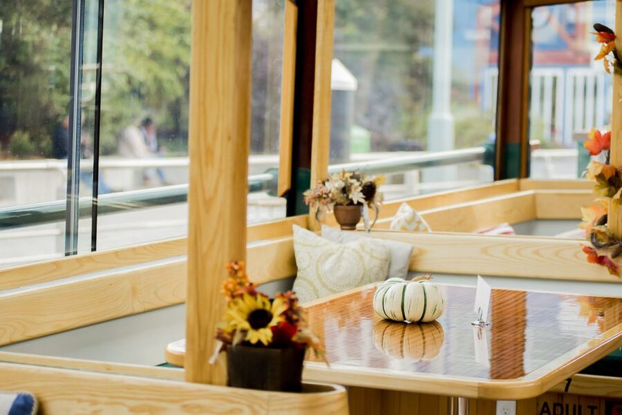 NYC: Grand Palisades Fall Foliage Yacht Tour - Choosing between the heated salon and open air