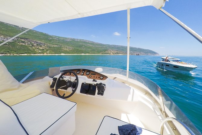 Ocean Bliss: Full Day Arrábida Private Yacht Tour from Lisbon - Tróia and white-sand beaches from offshore