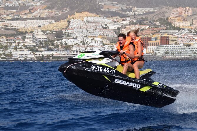 Ocean Pack Tenerife Jet Ski and Yacht Whale Watching - One ocean day, two very different moods
