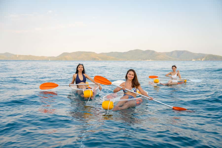 Pattaya: 3-Island Hopping Sunset Yacht & Buffet with Live DJ - Monkey Island adds the day’s easiest wildlife stop