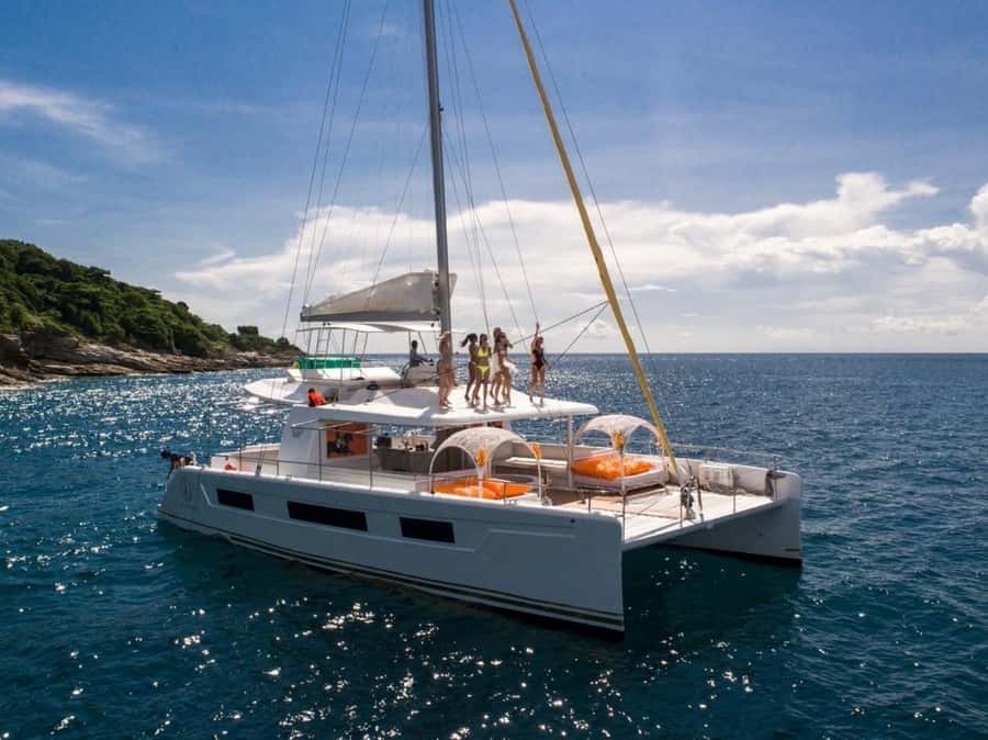 Phuket: Coral and Racha Island Yacht Tour with Lunch - Coral Island: an easy first stop