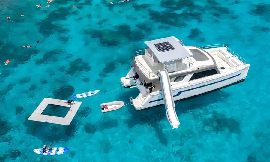 Phuket: Indigo Luxury Yacht to Phi Phi, Maya & Maithon - Boarding the Indigo catamaran