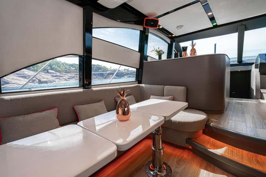 Phuket: Phi Phi Island & Maya Bay Luxury Yacht Day Tour - Pi Leh Lagoon and its towering cliffs