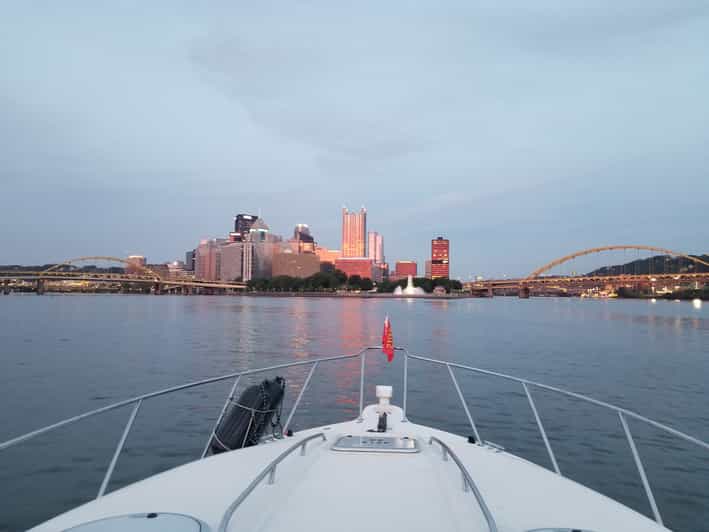 Pittsburgh: Private Yacht River Cruise with Captain and BYOB - Pittsburgh looks different from a private boat