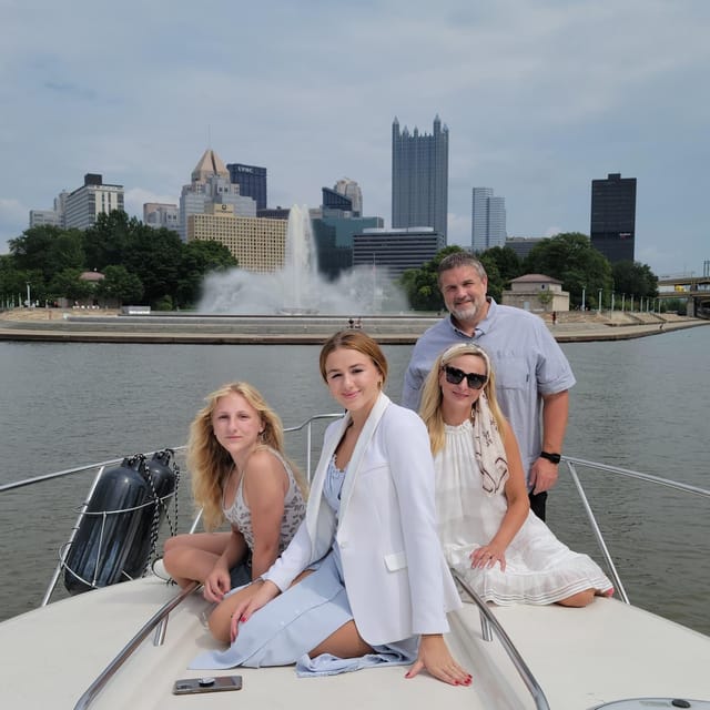 Pittsburgh: Private Yacht River Cruise with Captain and BYOB - BYOB makes this more than a sightseeing ride
