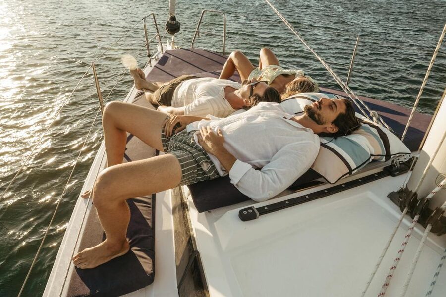 Portimao: Full Day Luxury Sail-Yacht Cruise - Shared sailing or a private group