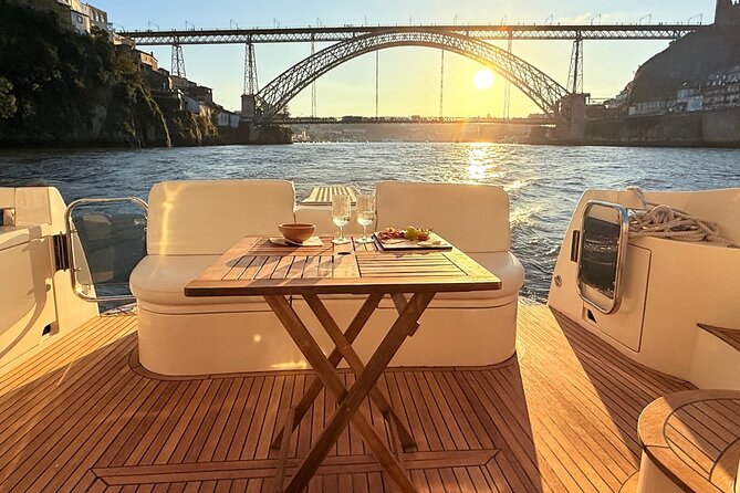 Porto: Luxury Yacht Cruise with Wine Tasting & Snacks - Key points to know before you book